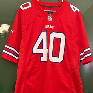 NWT Nike Von Miller Buffalo Bills #40 Red Alternate Game Jersey Men’s Large